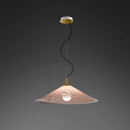 Lampada a sospensione - DOULI #2 - Sogni di Cristallo - in vetro soffiato / contemporanea / con cavo