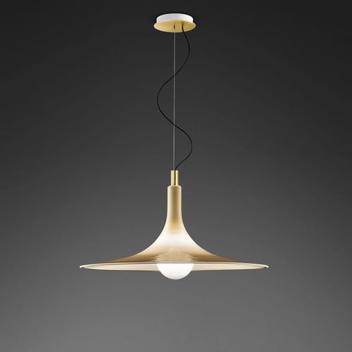 Lampada a sospensione - MONSIEUR #1 - Sogni di Cristallo - in vetro soffiato / contemporanea / con cavo