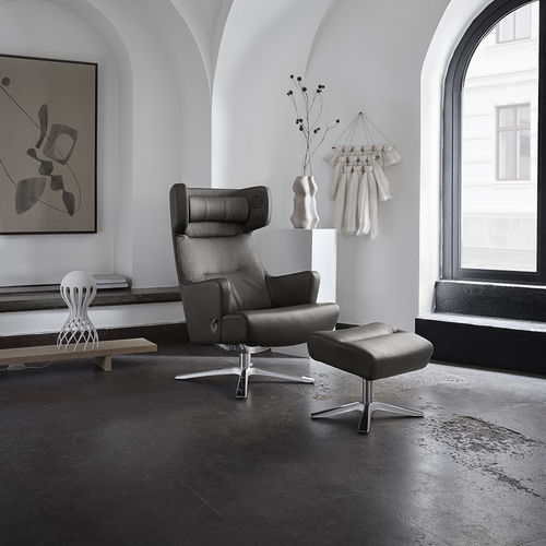 Poltrona relax contemporanea - MYPLACE - Conform - in pelle / in tessuto / reclinabile