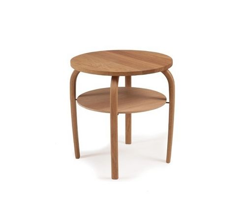 Tavolo d'appoggio contemporaneo - GAZELL - Conform - in rovere / rotondo / per uso residenziale