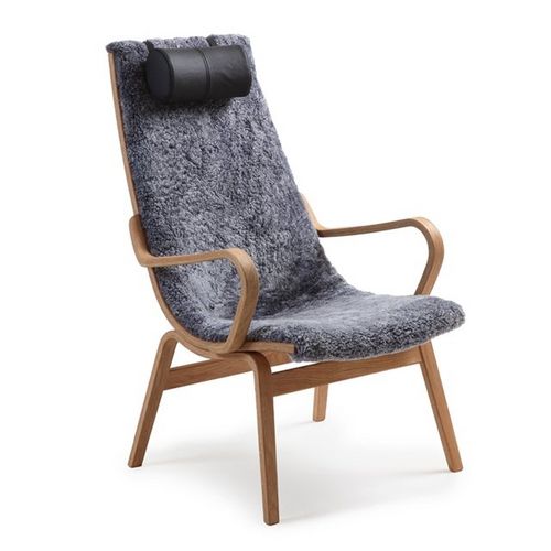 Poltrona contemporanea - LIFE - Conform - in pelle / in tessuto / in rovere
