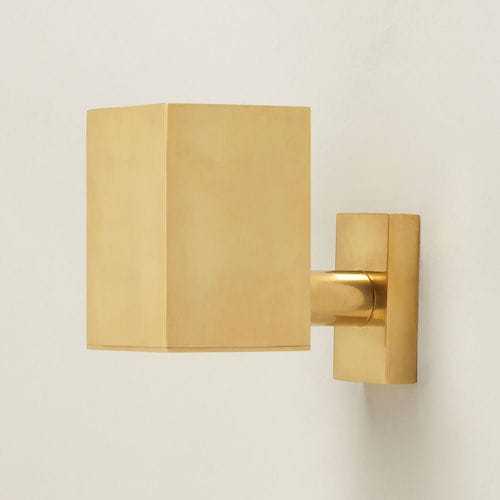 Applique contemporanea - UPPERFORD - VAUGHAN - da interno / in ottone / rettangolare