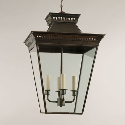 Lampada a sospensione - MOTTISFONT PORCH - VAUGHAN - in ottone / in vetro / classica