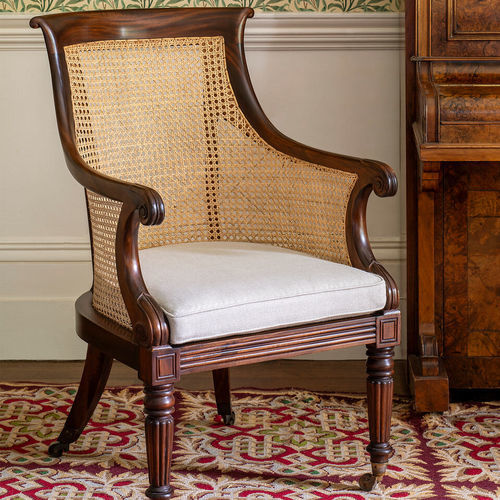 Sedia in stile Reggenza - WICKHAM  - VAUGHAN - da interno / in tessuto / in cotone