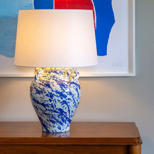 Lampada da tavolo - RUTHERFORD - VAUGHAN - in maiolica / contemporanea / senza fili