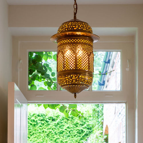 Lampada a sospensione - ADHURST  - VAUGHAN - in ottone / contemporanea / con cavo