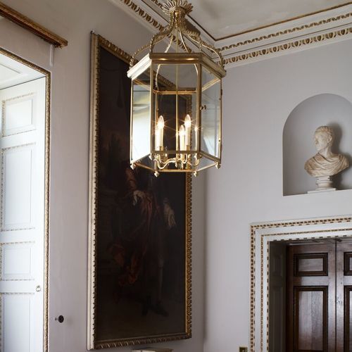 Lanterna contemporanea - REGENCY HALL - VAUGHAN - in vetro / LED / da esterno