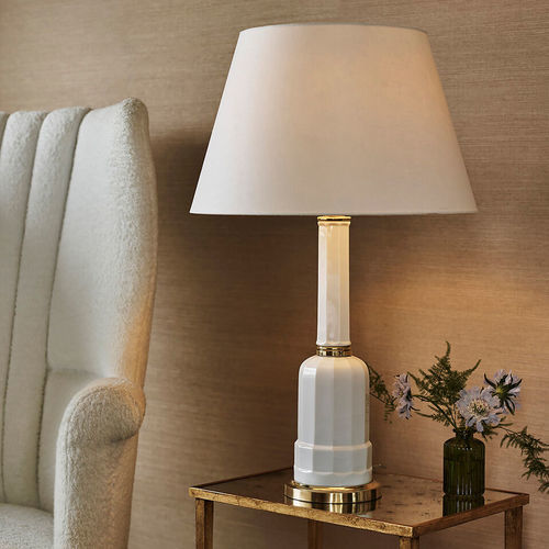 Lampada da tavolo - COLMAR - VAUGHAN - in ottone / in vetro / contemporanea