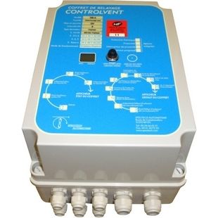 Scatola porta relè non incassato - CONTROLVENT - PANOL - professionale / attrezzata / IP55