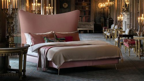 Letto matrimoniale - AMELIA 01 - Savoir Beds - classico / imbottito / con testiera