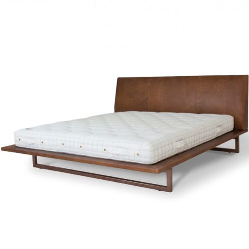 Letto matrimoniale - KLAUS 01 - Savoir Beds - contemporaneo / imbottito / con testiera