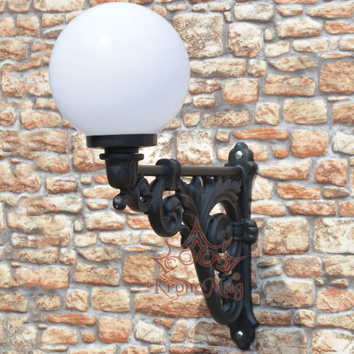Applique classica - LG101.G250 - KRONEMAG MILLENIUM srl - da esterno / in ghisa / a incandescenza
