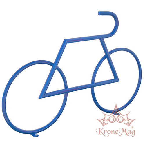 Rastrelliera per biciclette a pavimento - BICYCLE-1 - KRONEMAG MILLENIUM srl - design originale / per spazi pubblici / per zone urbane