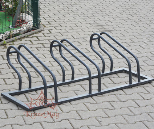 Rastrelliera per biciclette a pavimento - RACK-3 - KRONEMAG MILLENIUM srl - per spazi pubblici / per zone urbane / per parcheggio