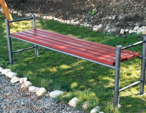 Panca per spazi pubblici contemporanea - GOTHENBURG - KRONEMAG MILLENIUM srl - in legno / in metallo / senza schienale
