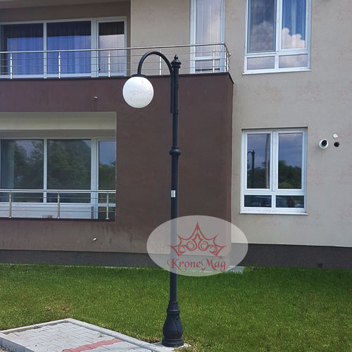 Lampione urbano - UNIO-M87-CS1 - KRONEMAG MILLENIUM srl - da giardino / classico / in acciaio