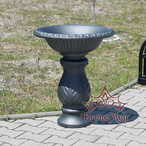 Fioriera in ghisa - 206 - KRONEMAG MILLENIUM srl - rotonda / su misura / 100% riciclabile