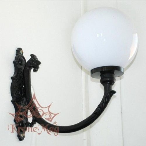 Applique classica - ME503L.GLOB300 - KRONEMAG MILLENIUM srl - da esterno / in ghisa / sferica