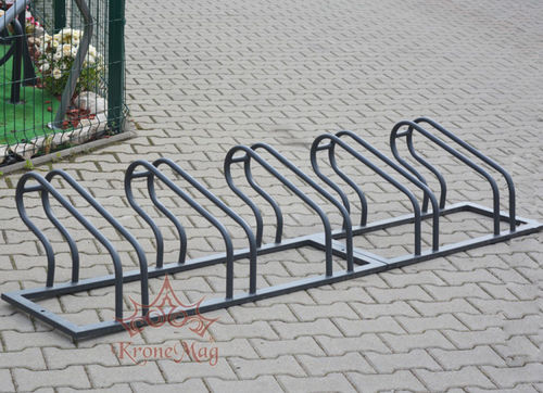 Rastrelliera per biciclette a pavimento - RACK-5 - KRONEMAG MILLENIUM srl - per spazi pubblici / per zone urbane / per parcheggio