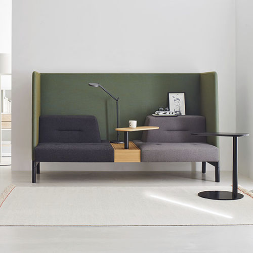Divano modulare - DOCKS - Ophelis - contemporaneo / in tessuto / in legno