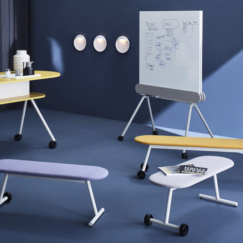 Tabellone magnetico - DEEM - Ophelis - autoportante / in legno / in melaminico