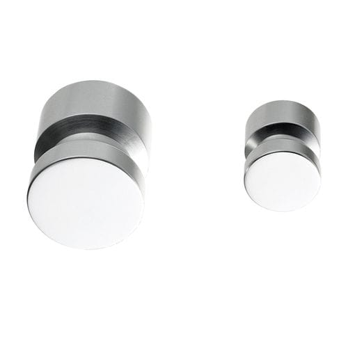 Pomello per mobile contemporaneo - AGAHO CABINET KNOB 17P / 18P - WEST inx - in alluminio