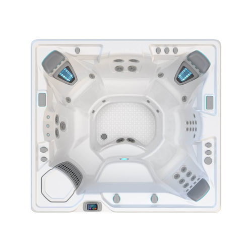 Spa fuoriterra - GRANDEE™ - HotSpring® Spas - rettangolare / 7 posti / in acrilico