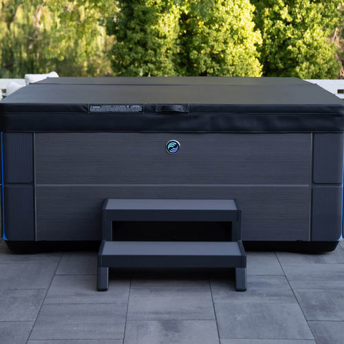 Spa fuoriterra - JETSETTER™ LX - HotSpring® Spas - rettangolare / 3 posti / in acrilico