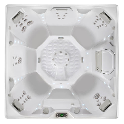 Spa fuoriterra - PULSE™ - HotSpring® Spas - quadrata / 7 posti / in acrilico