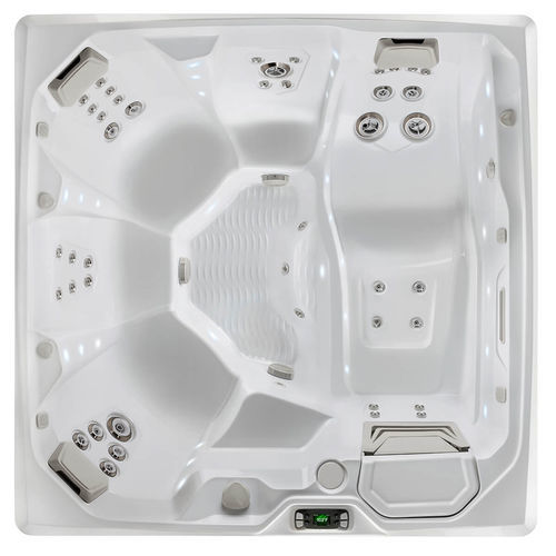Spa fuoriterra - FLAIR™ - HotSpring® Spas - quadrata / 6 posti / in acrilico