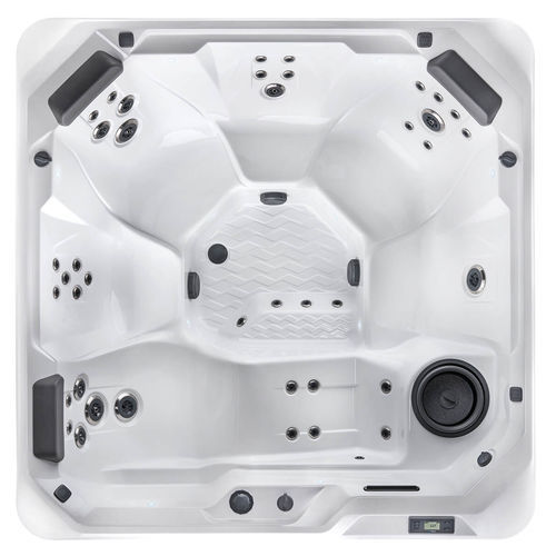 Spa fuoriterra - RELAY™ - HotSpring® Spas - quadrata / 6 posti / in acrilico
