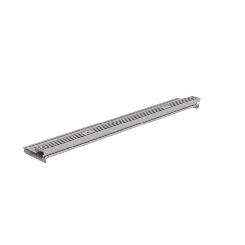 Canaletta con griglie - AS350 - ACO Building Drainage - a fessura laterale / in calcestruzzo / griglia in metallo