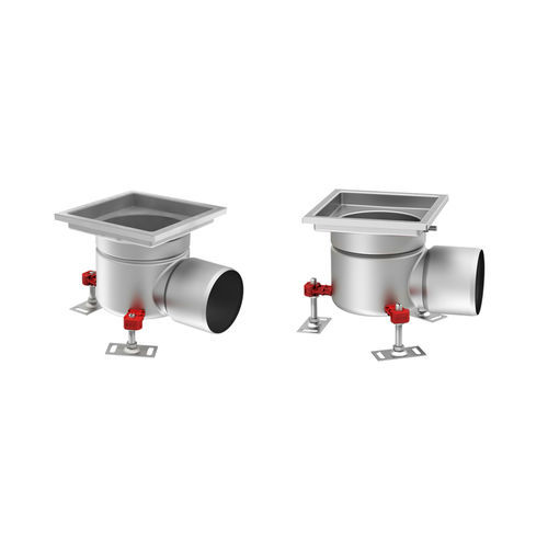 Piletta in acciaio inossidabile - GULLY SYSTEMS - ACO Building Drainage - per stanza da bagno / per applicazioni industriali / con griglia