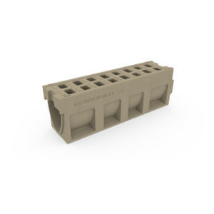 Canaletta con griglie - H Range - ACO Building Drainage - in calcestruzzo / per spazio pubblico / per aeroporto