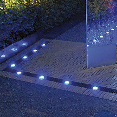 Faretto da pavimento - LightPoint - ACO Building Drainage - LED / rotondo / IP67