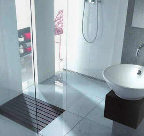 Canaletta per doccia in acciaio inossidabile - SHOWER CHANNELS - ACO Building Drainage - contemporanea
