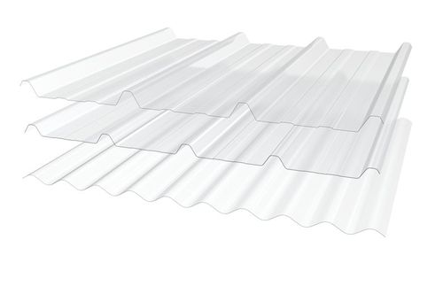 Lastra per copertura in poliestere - SIMPLE PEAU POLYESTER - Joris Ide - ondulata / traslucida