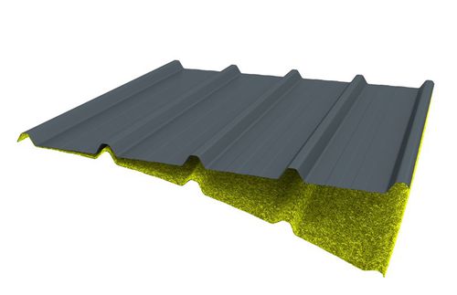 Copertura in lamiera d'acciaio - AQUAFIX - Joris Ide - in lamiera grecata