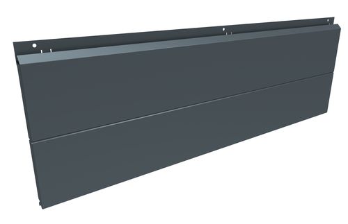 Rivestimento di facciata a doghe - JI GR&Eacute;GALE BR300-BR400-BR500-BR600 - Joris Ide - in metallo / con scanalature