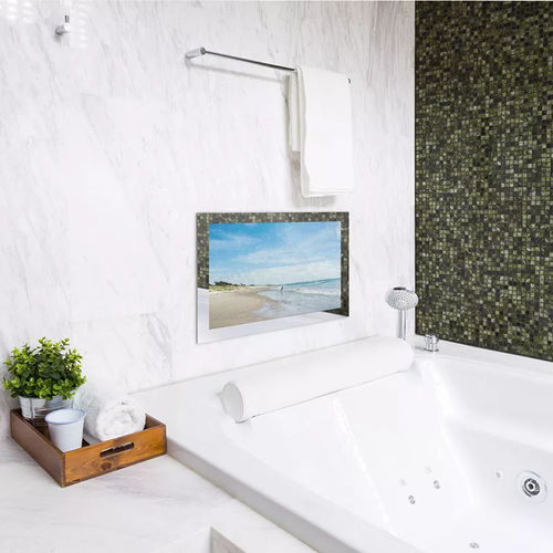 TV a specchio a muro - TW2202 - HYMAGE - contemporaneo / rettangolare / colore personalizzabile