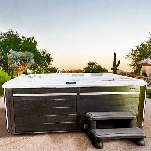 Spa da incasso - H970 - Clairazur - fuoriterra / rettangolare / 8 posti