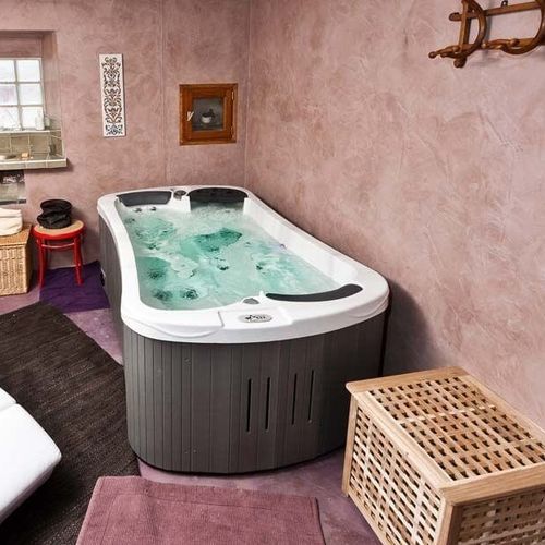 Spa fuoriterra - L2 - Clairazur - rettangolare / 2 posti / da esterno