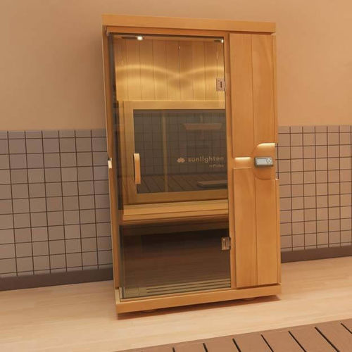 Sauna a infrarossi - Solo - Clairazur - per uso residenziale / in legno / da interno