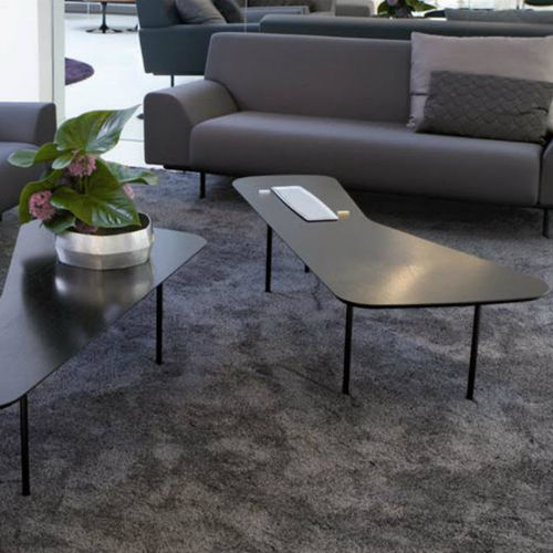 Tavolino basso contemporaneo - Knoll international - in rovere / in noce / impiallacciato in legno