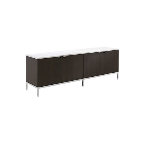 Credenza moderna - Knoll international - in poliestere / in poliuretano / in cromo