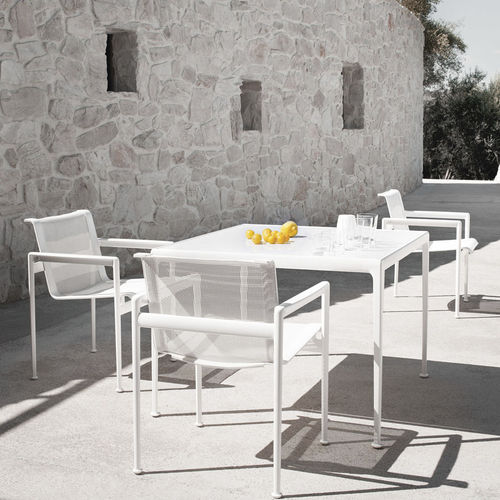 Sedia da pranzo contemporanea - 1966 - Knoll international - da esterno / in vinile / in poliestere
