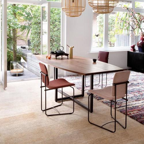 Tavolo da pranzo contemporaneo - ROGER T48W - GHYCZY - in rovere / in noce / in legno massiccio
