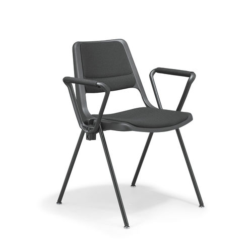 Sedia visitatore contemporanea - 15 - Stoll Giroflex - da interno / in tessuto / imbottita