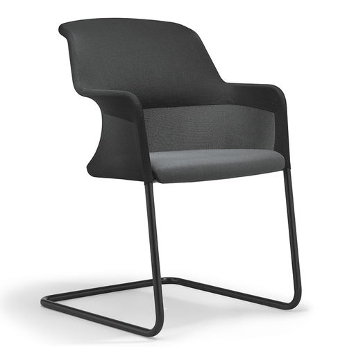 Sedia visitatore contemporanea - 434 - Stoll Giroflex - da interno / in rete / in tessuto