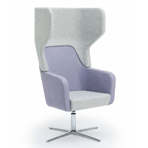 Poltrona visitatore contemporanea - HARC TUB - Four Design - in tessuto / a orecchioni / con poggiatesta